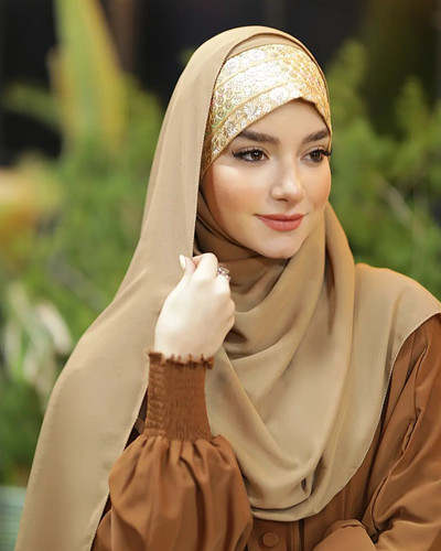 هدشال سوزن دوزی پهن نسکافه ی