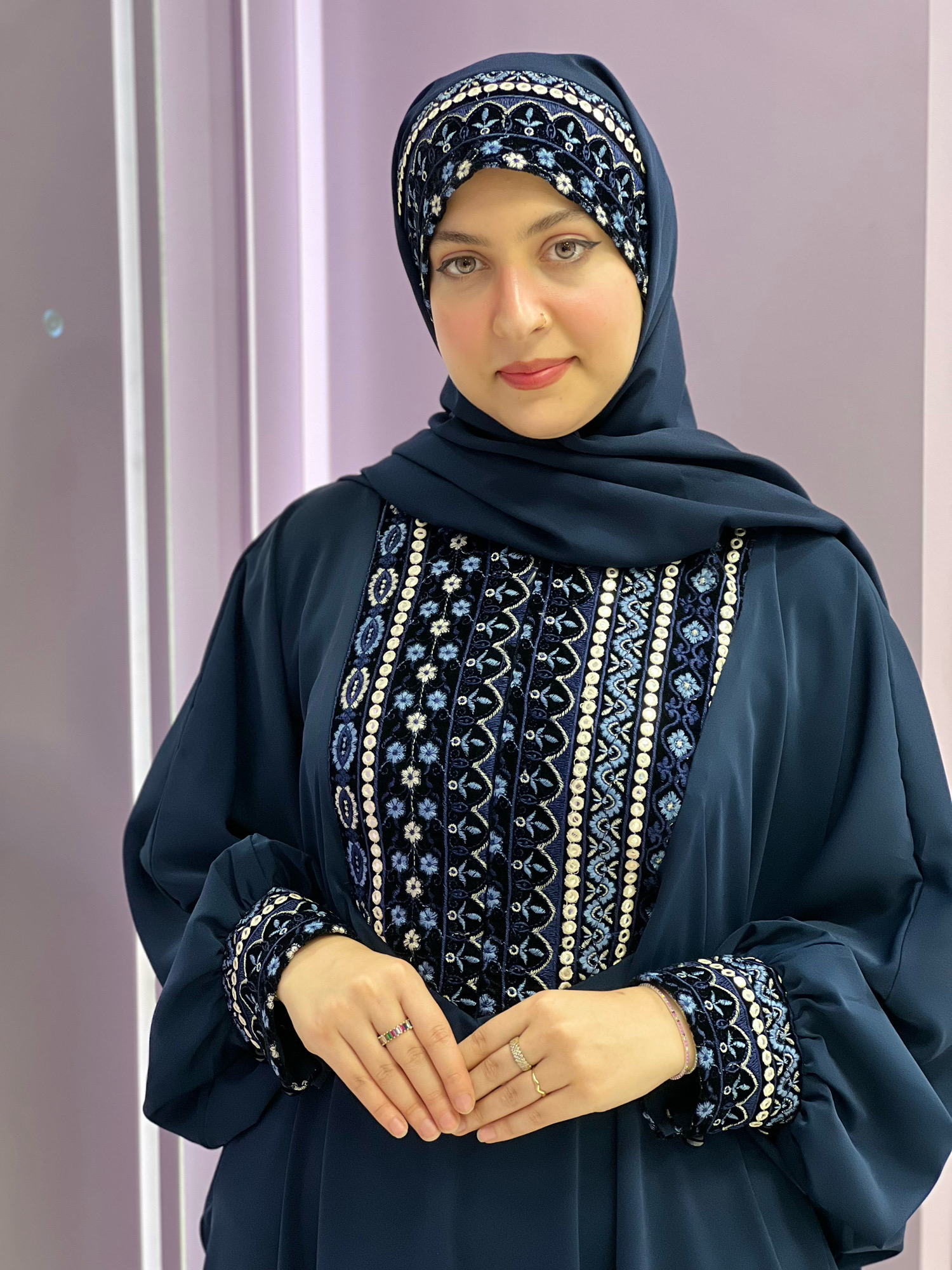 هدشال سوزن دوزی سورمه ی یکتا