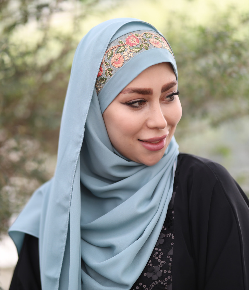 هدشال سوزن دوزی اطلسی