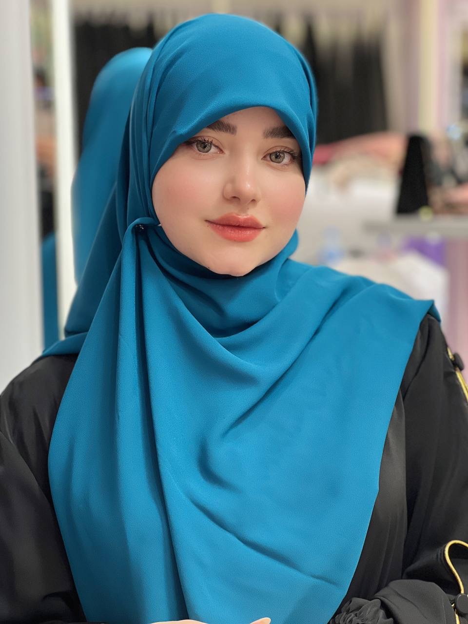 روسری ساده کرپ