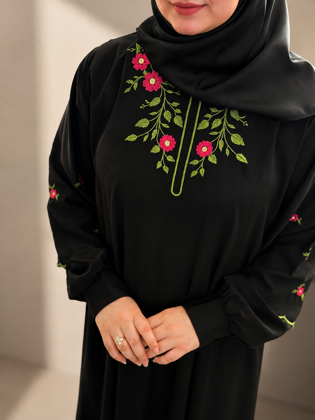عبا گل دوزي ميناب