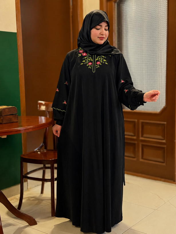 عبا گل دوزي ميناب
